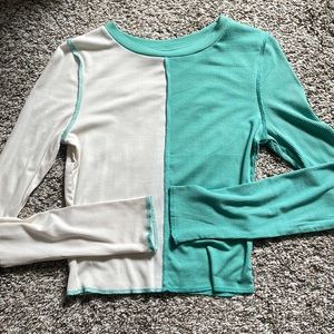 Target Wild Fable XS top two toned color